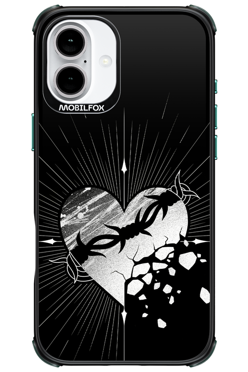 Fehér Szív 2.0 - Apple iPhone 16 Plus