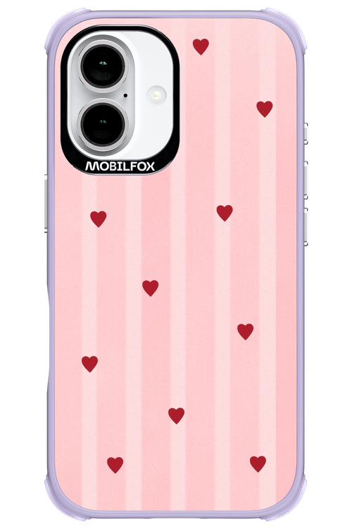 Red Little Hearts 2.0 - Apple iPhone 16