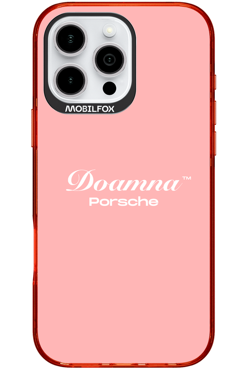 Doamna Porsche (pink) - Apple iPhone 16 Pro Max