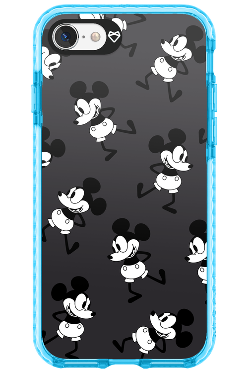 Iconic Mouse (antracite pattern) - Apple iPhone 7