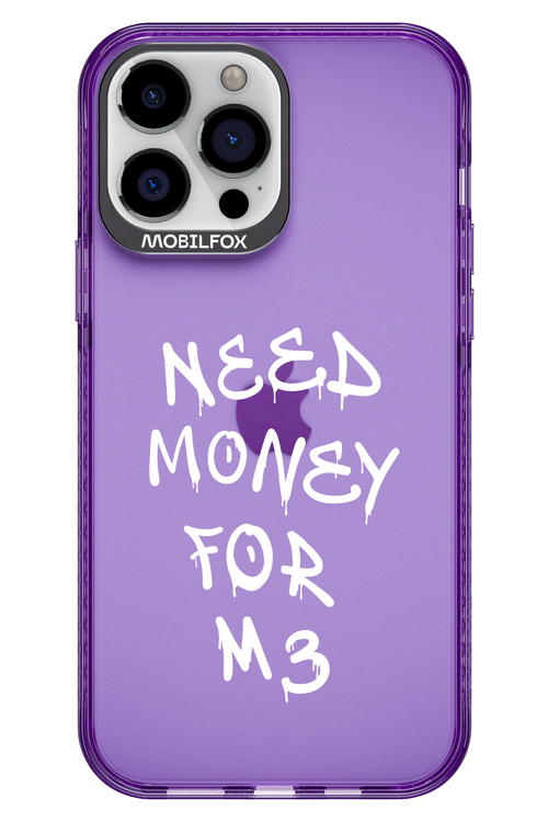 Need M3 Transparent White - Apple iPhone 13 Pro Max