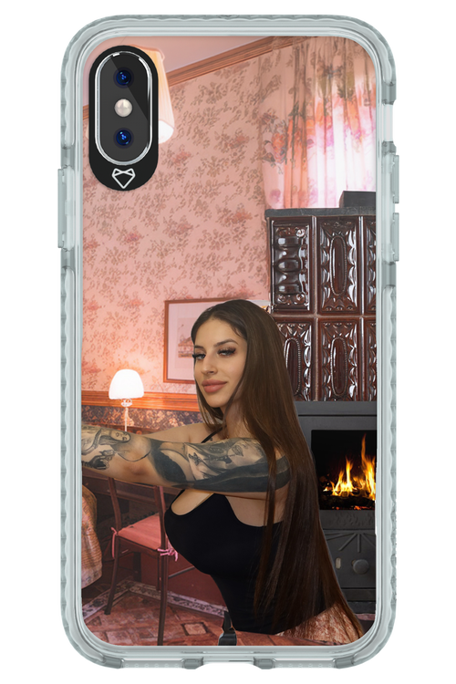 Tattooed Flame - Apple iPhone X