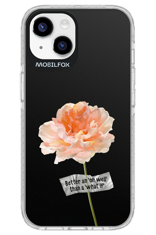 Flower Black - Apple iPhone 14