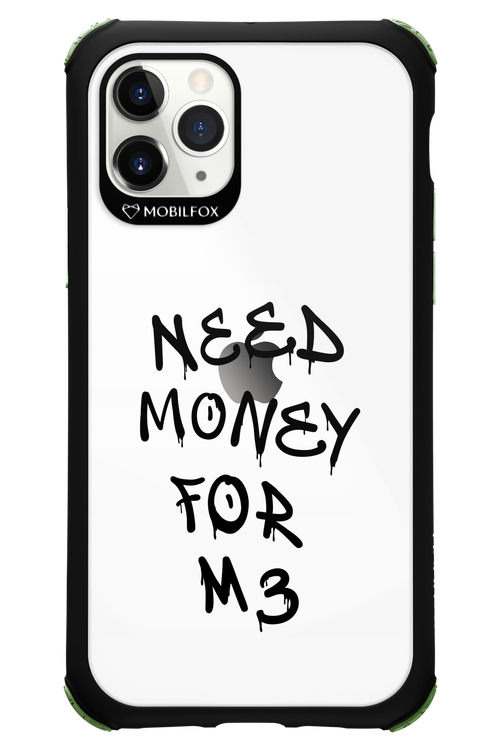 Need M3 Transparent Black - Apple iPhone 11 Pro