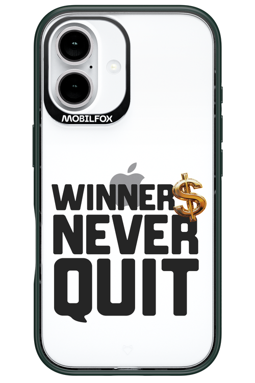 Winners Never Quit - Apple iPhone 16