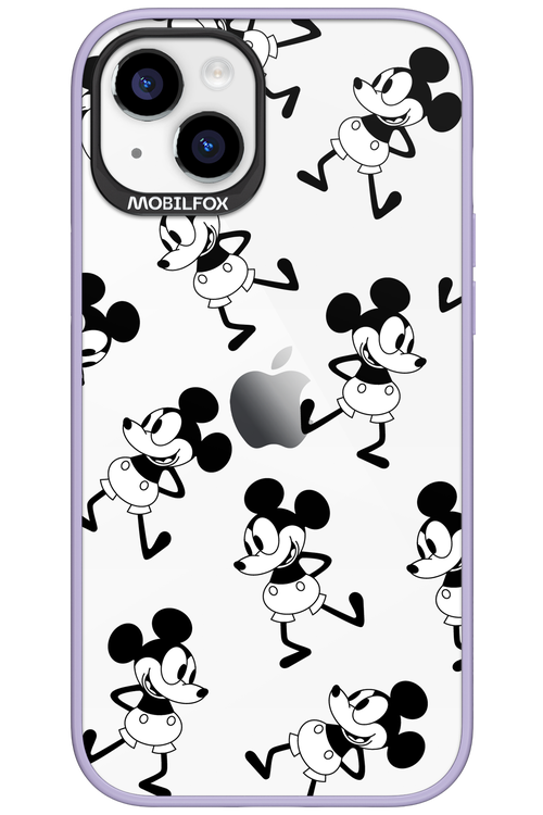 Iconic Mouse (pattern) 2.0 - Apple iPhone 15 Plus