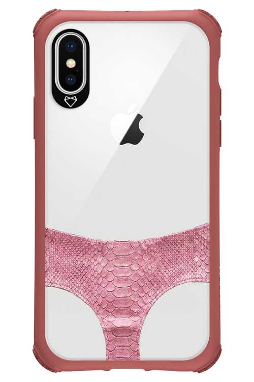 Snake Leather Panties Transparent 2.0 - Apple iPhone X