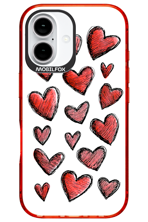 Red Love - Apple iPhone 16