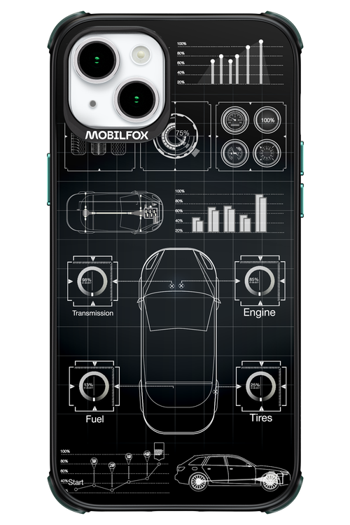 Cyber Grid 2.0 - Apple iPhone 15 Plus