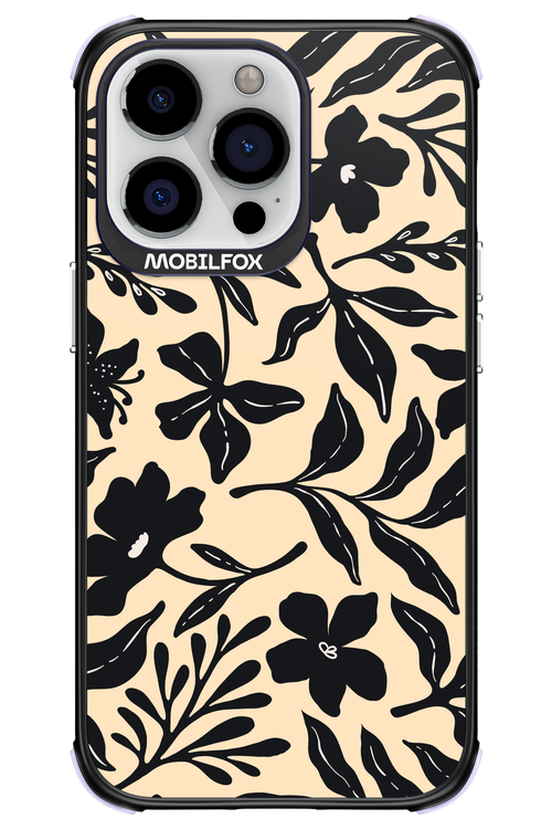 Black Flowers 2.0 - Apple iPhone 13 Pro