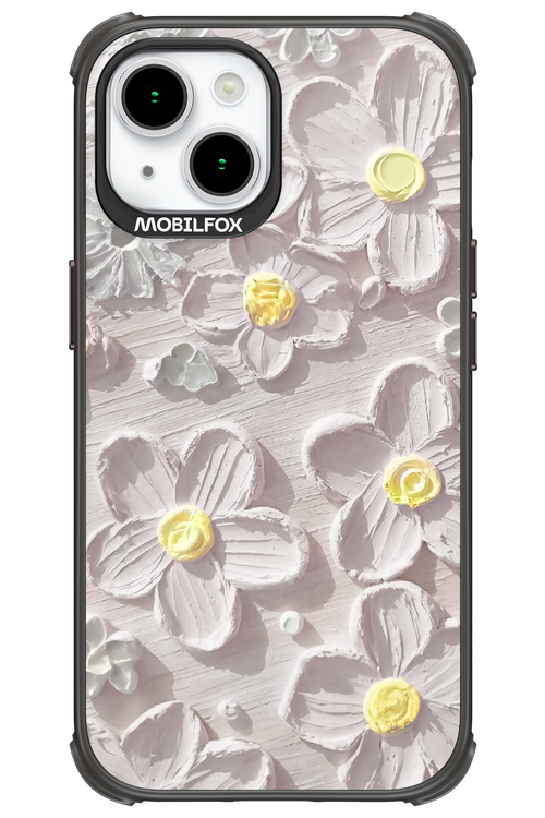 White Flowers 2.0 - Apple iPhone 15