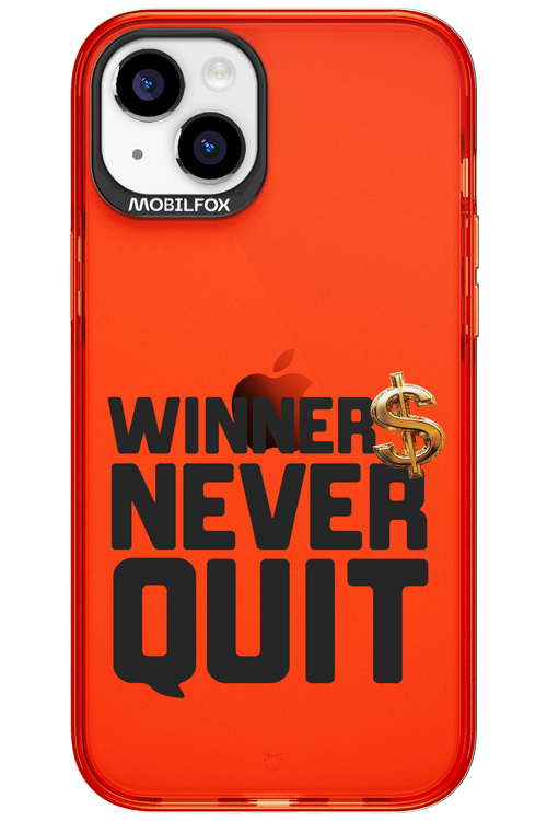 Winners Never Quit - Apple iPhone 15 Plus