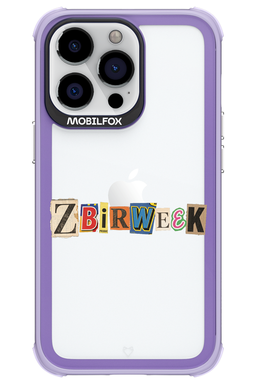 Zbirweek (transparent) 2.0 - Apple iPhone 13 Pro
