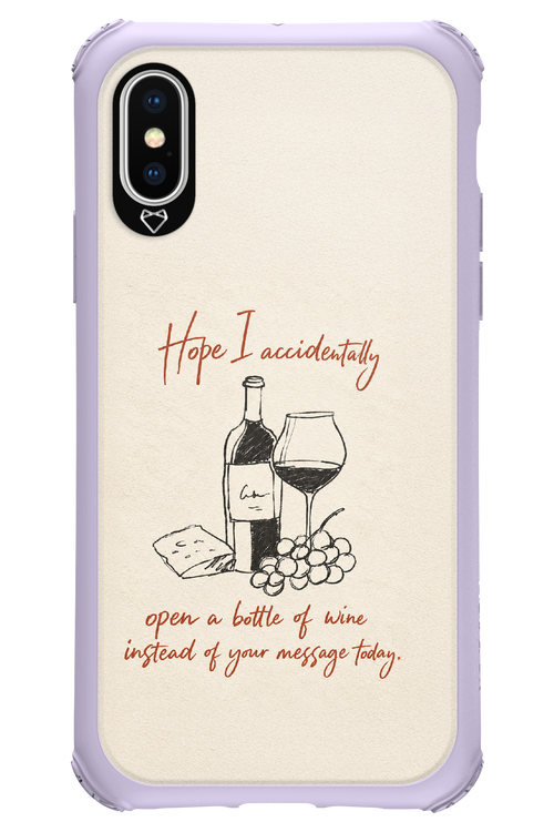 Bottle of wine 2.0 - Apple iPhone X