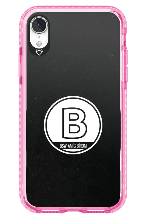 Amig bírom Black - Apple iPhone XR