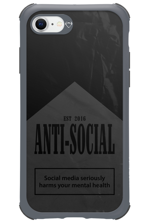 ANTI-SOCIAL (BLVCK) 2.0 - Apple iPhone 8