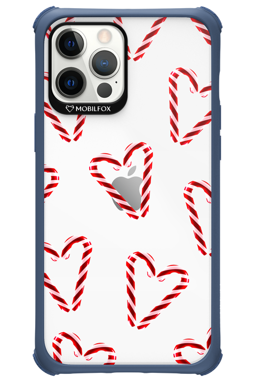 Candy Cane Hearts - Apple iPhone 12 Pro Max