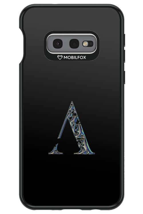 ⁠ ⁠Azteca A Chrome Logo - Samsung Galaxy S10e