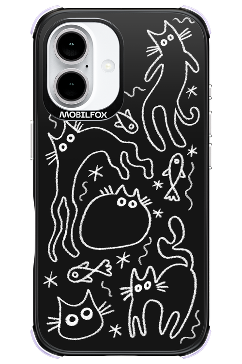 CHALK_CATS 2.0 - Apple iPhone 16