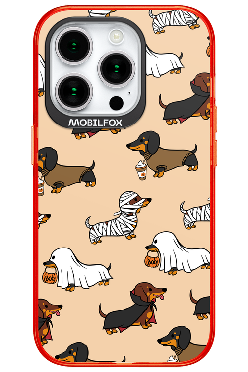 Scary Dachshund - Apple iPhone 15 Pro