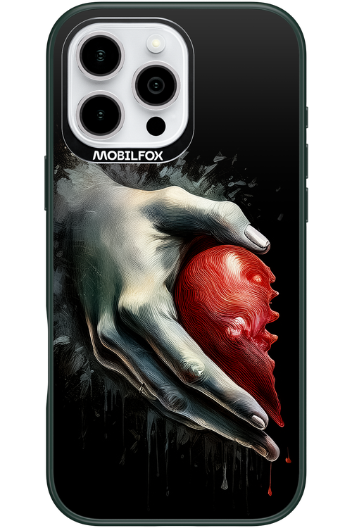 Painted Hearted Left - Apple iPhone 16 Pro Max