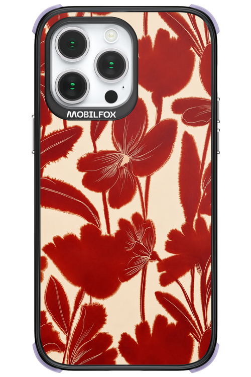 Burgundy Flowers 2.0 - Apple iPhone 14 Pro Max