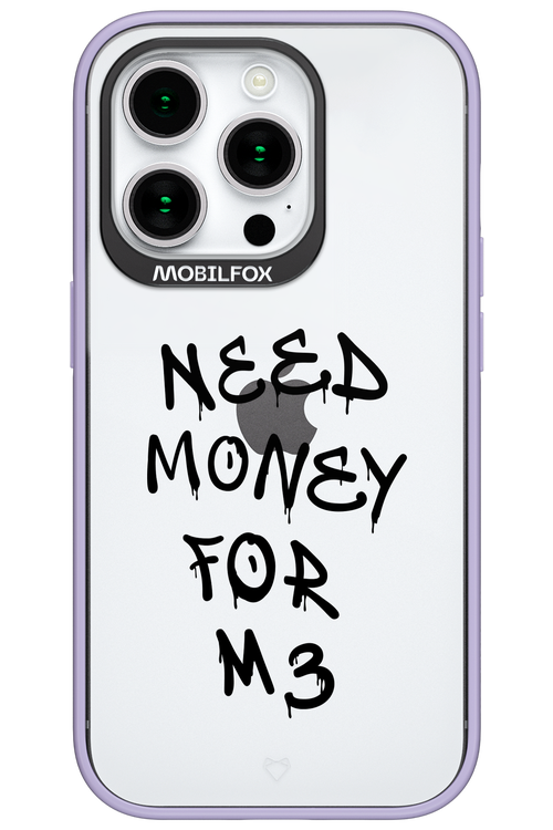 Need M3 Transparent Black - Apple iPhone 15 Pro