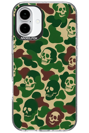 Camo Skull - Apple iPhone 16 Plus