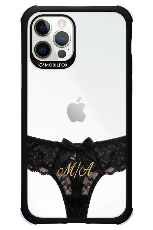 Black Panties Transparent 2.0 - Apple iPhone 12 Pro
