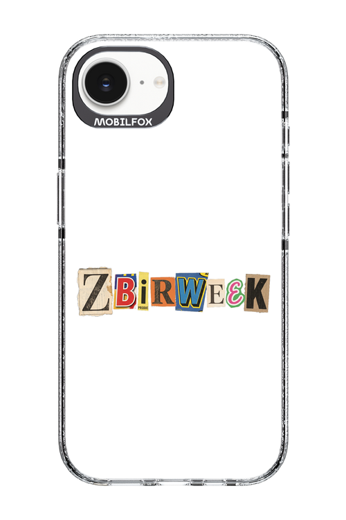 Zbirweek (white) 2.0 - Apple iPhone 17e