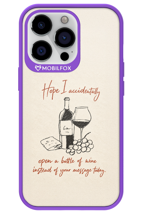 Bottle of wine 2.0 - Apple iPhone 13 Pro