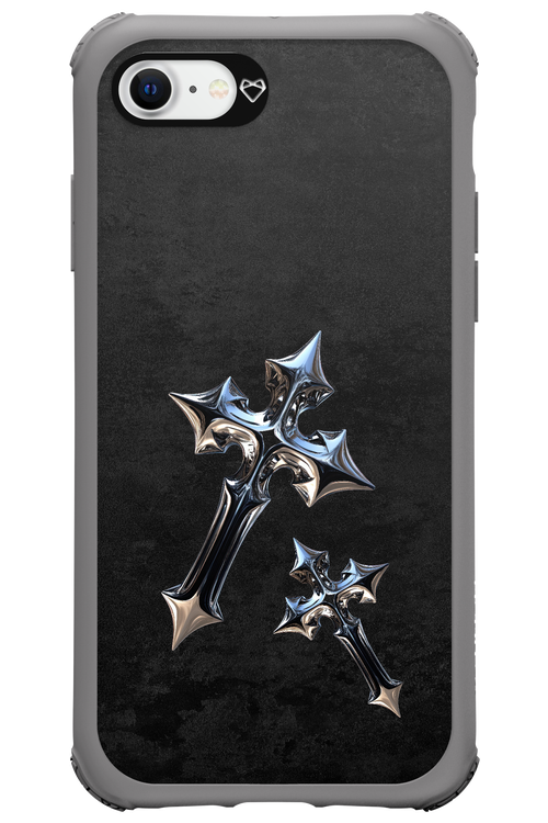 Chrome Crosses 2.0 - Apple iPhone SE 2020