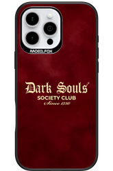Dark Souls (Burgundy) - Apple iPhone 16 Pro Max