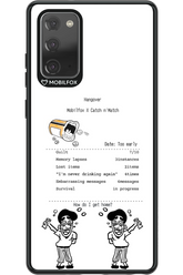 hangover - Samsung Galaxy Note 20