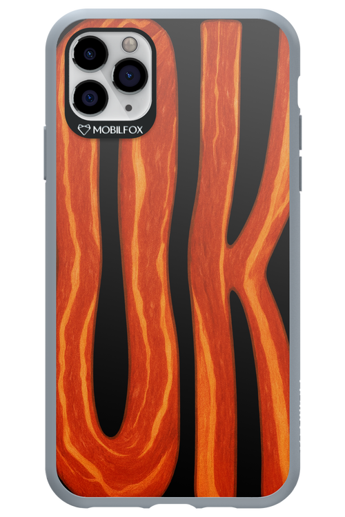 OK (Black-Red) - Apple iPhone 11 Pro Max