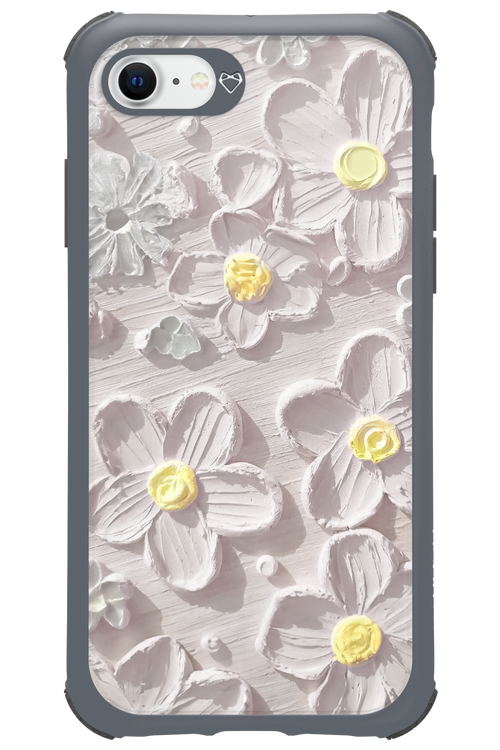 White Flowers 2.0 - Apple iPhone 8