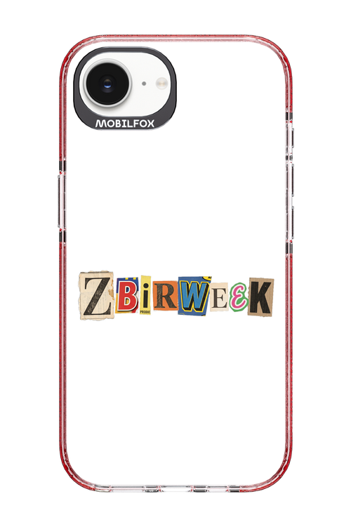 Zbirweek (white) 2.0 - Apple iPhone 17e
