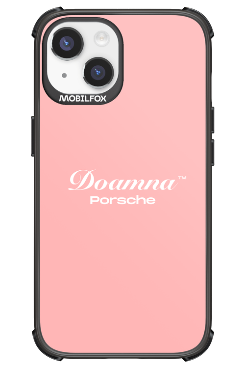 Doamna Porsche (pink) - Apple iPhone 14