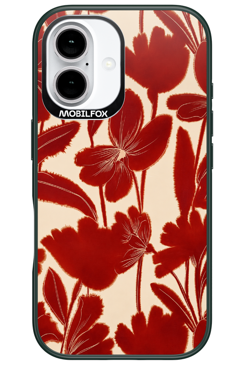 Burgundy Flowers 2.0 - Apple iPhone 16