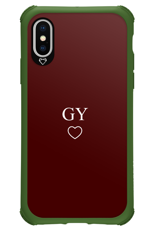 GY Burgundia 2.0 - Apple iPhone XS