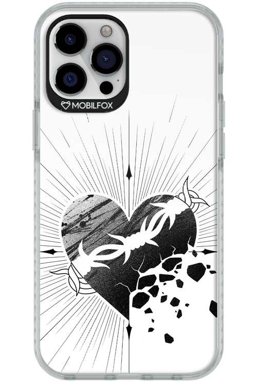 Fekete Szív - Apple iPhone 12 Pro Max