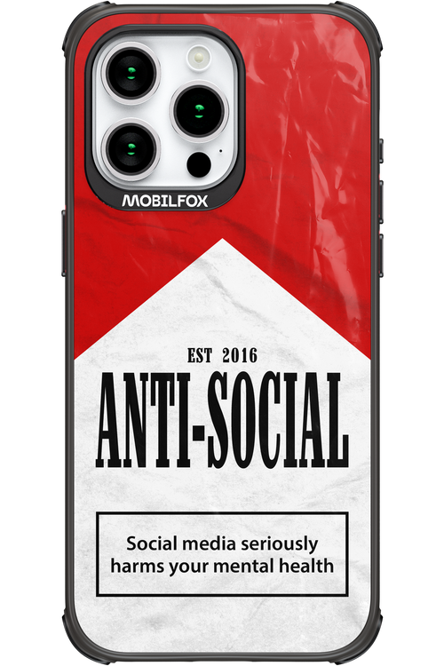 ANTI-SOCIAL II 2.0 - Apple iPhone 15 Pro Max