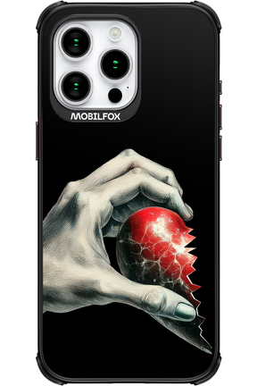 Broken Heart Left - Apple iPhone 15 Pro Max