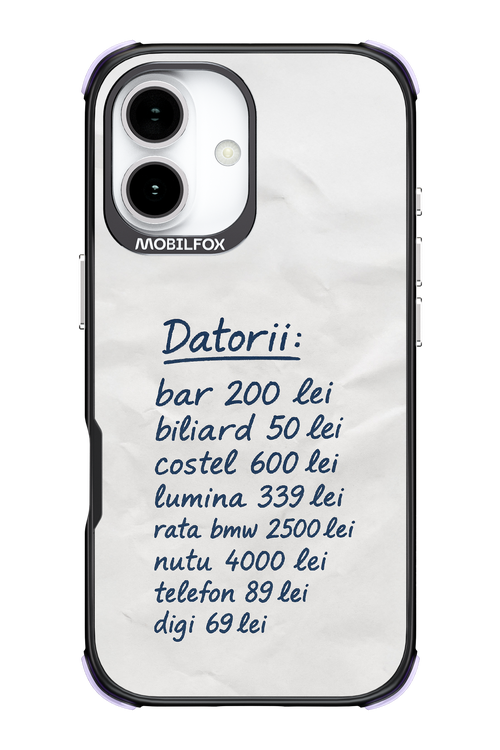 The List - Apple iPhone 17