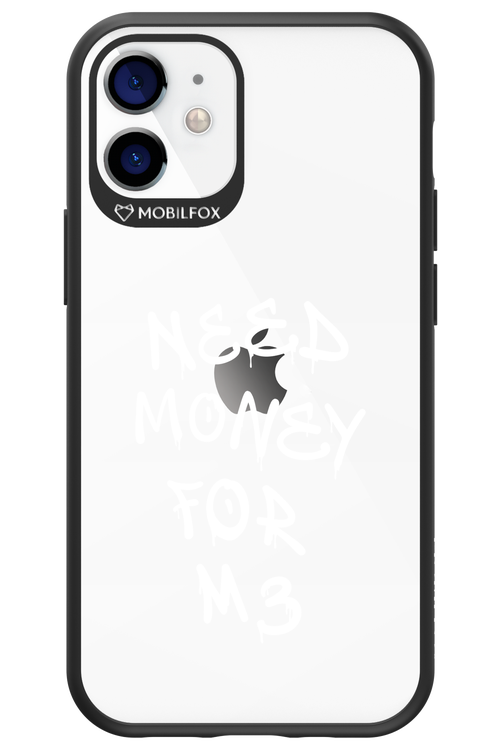 Need M3 Transparent White - Apple iPhone 12 Mini