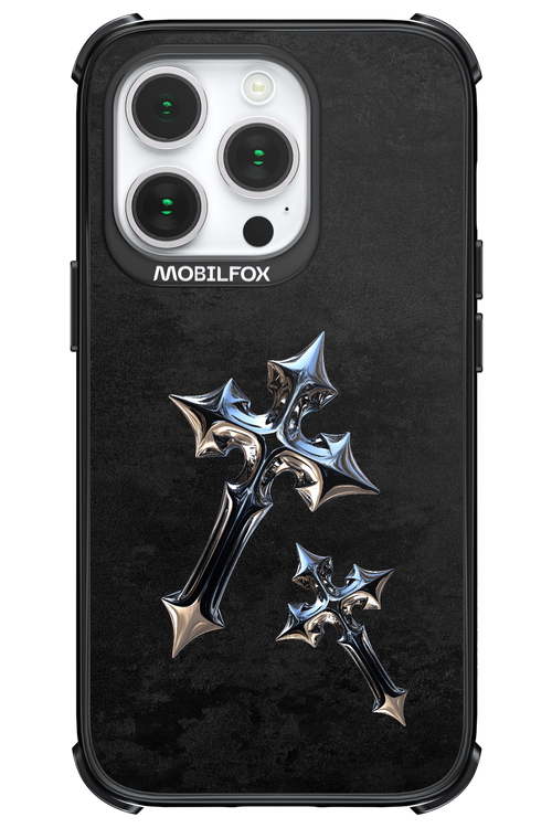 Chrome Crosses 2.0 - Apple iPhone 14 Pro