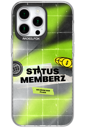 Status Memberz - Apple iPhone 15 Pro Max