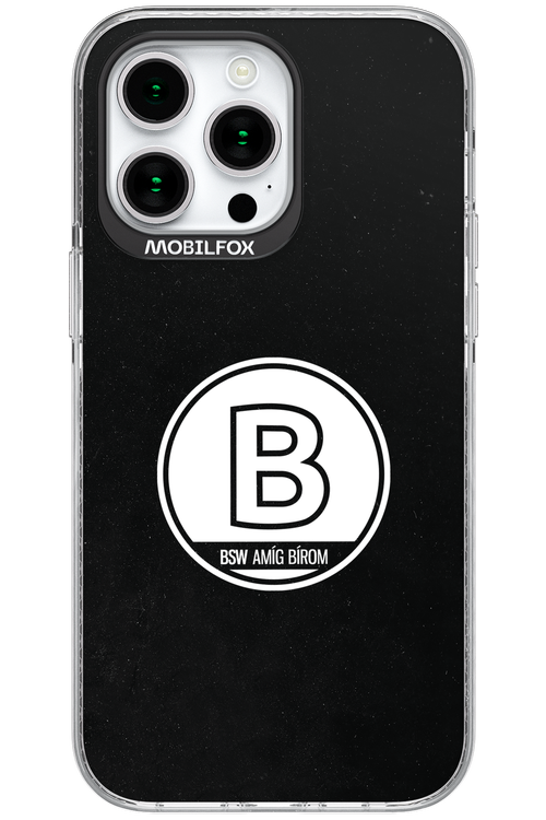 Amig bírom Black - Apple iPhone 15 Pro Max