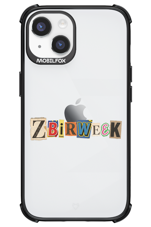 Zbirweek (transparent) 2.0 - Apple iPhone 14