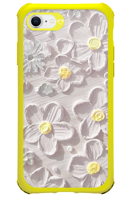 White Flowers 2.0 - Apple iPhone SE 2022